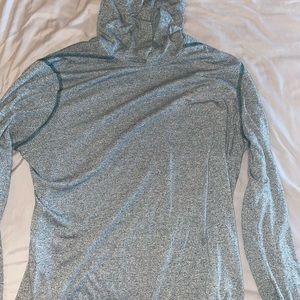 Under armor hooded shirt